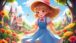 画摩羯座梦幻少女的步骤与技巧，带你走进梦